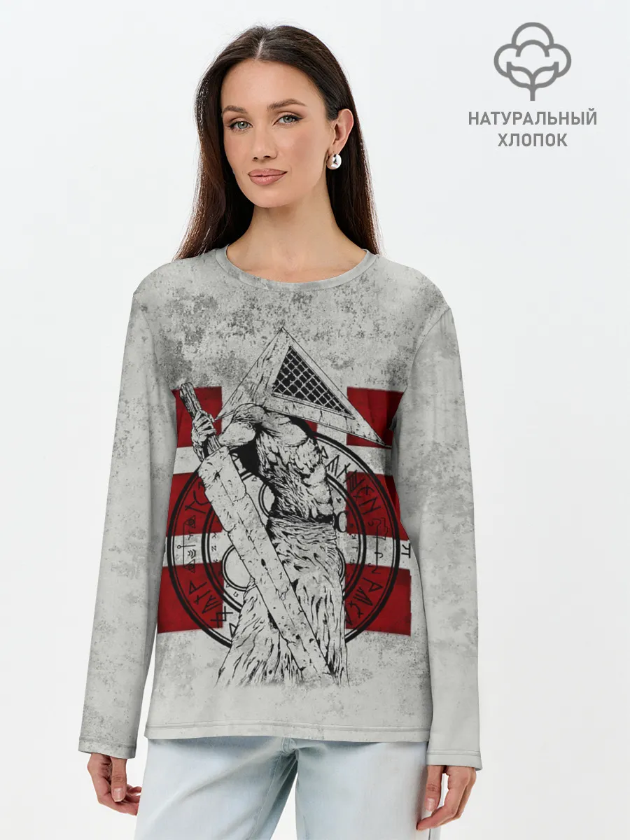 Лонгслив женский. Хлопок / SILENT HILL