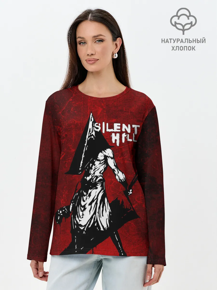Лонгслив женский. Хлопок / SILENT HILL