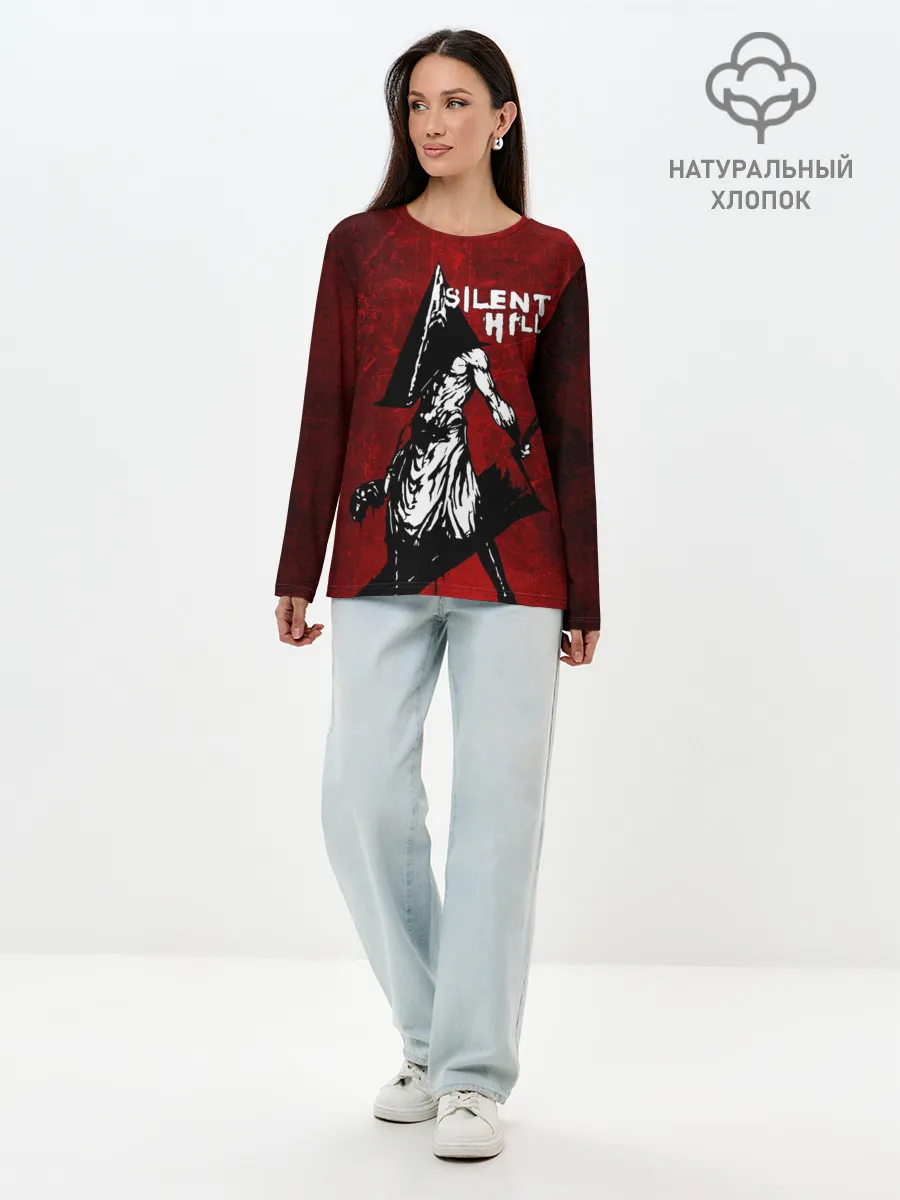 Лонгслив женский. Хлопок / SILENT HILL