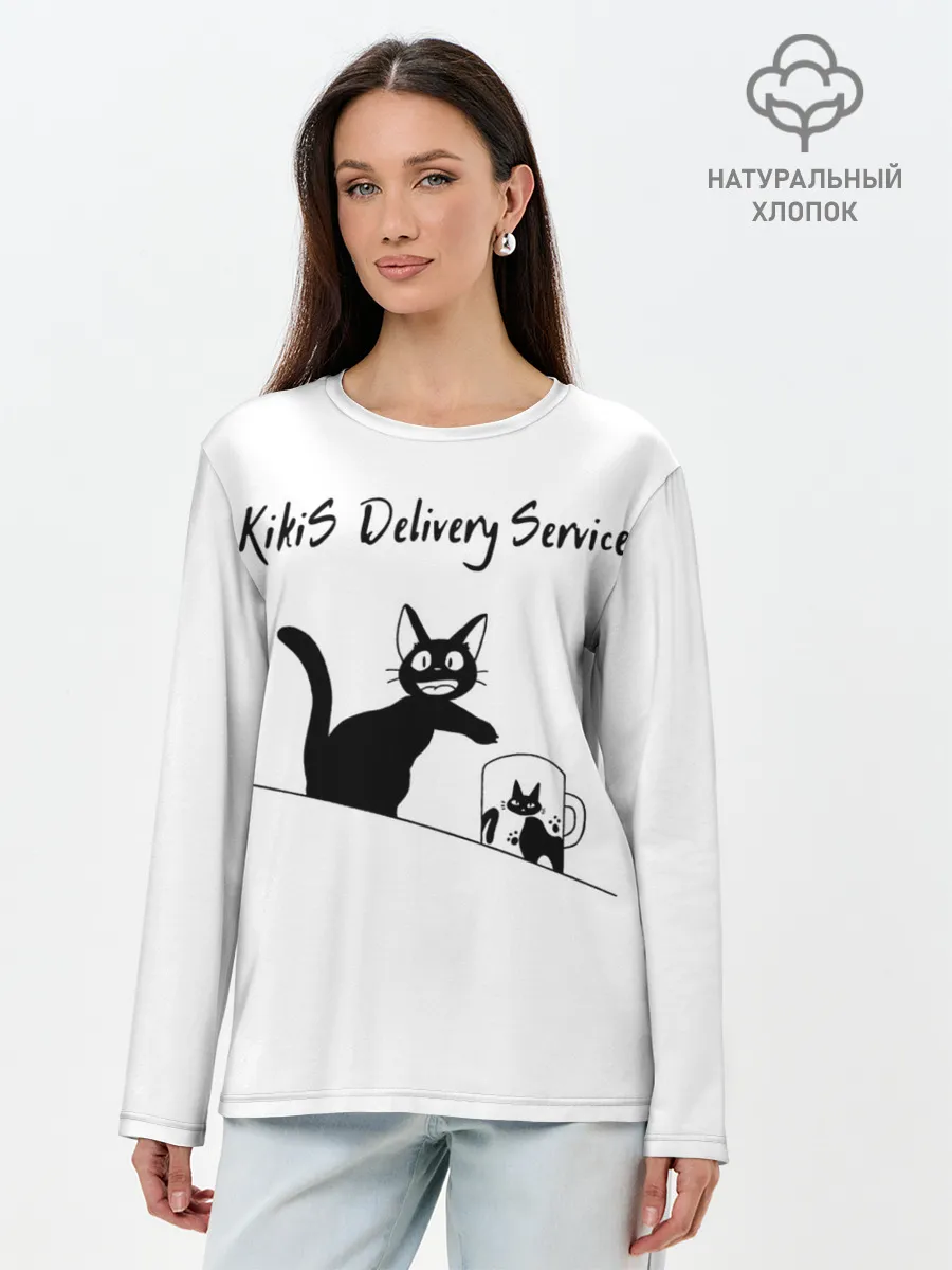 Лонгслив женский. Хлопок / Kikis Delivery Service