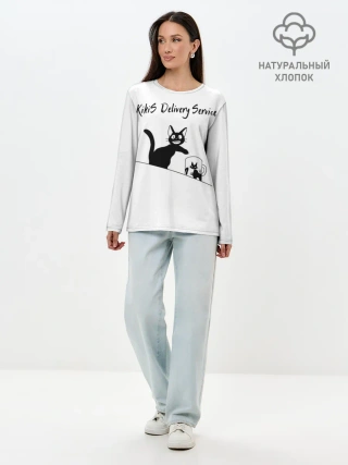 Лонгслив женский. Хлопок / Kikis Delivery Service