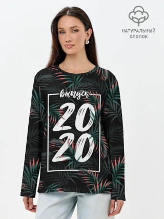 Лонгслив женский. Хлопок / Выпуск 2020
