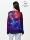 Лонгслив женский. Хлопок / SPACE ABSTRACT