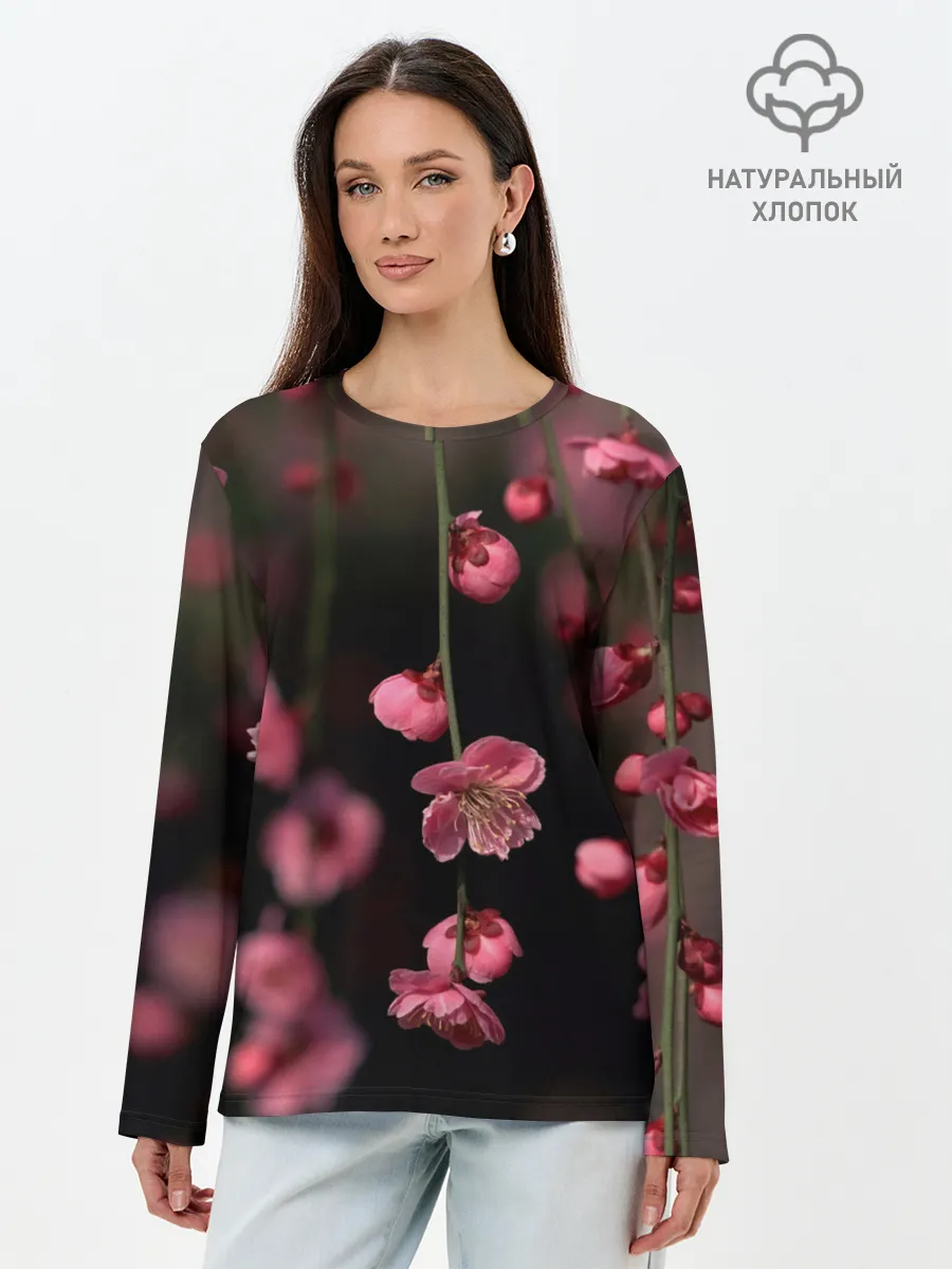 Лонгслив женский. Хлопок / Весна 2020.