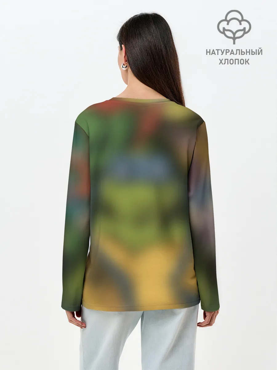 Лонгслив женский. Хлопок / TMNT