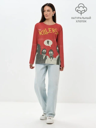 Лонгслив женский. Хлопок / The Killers