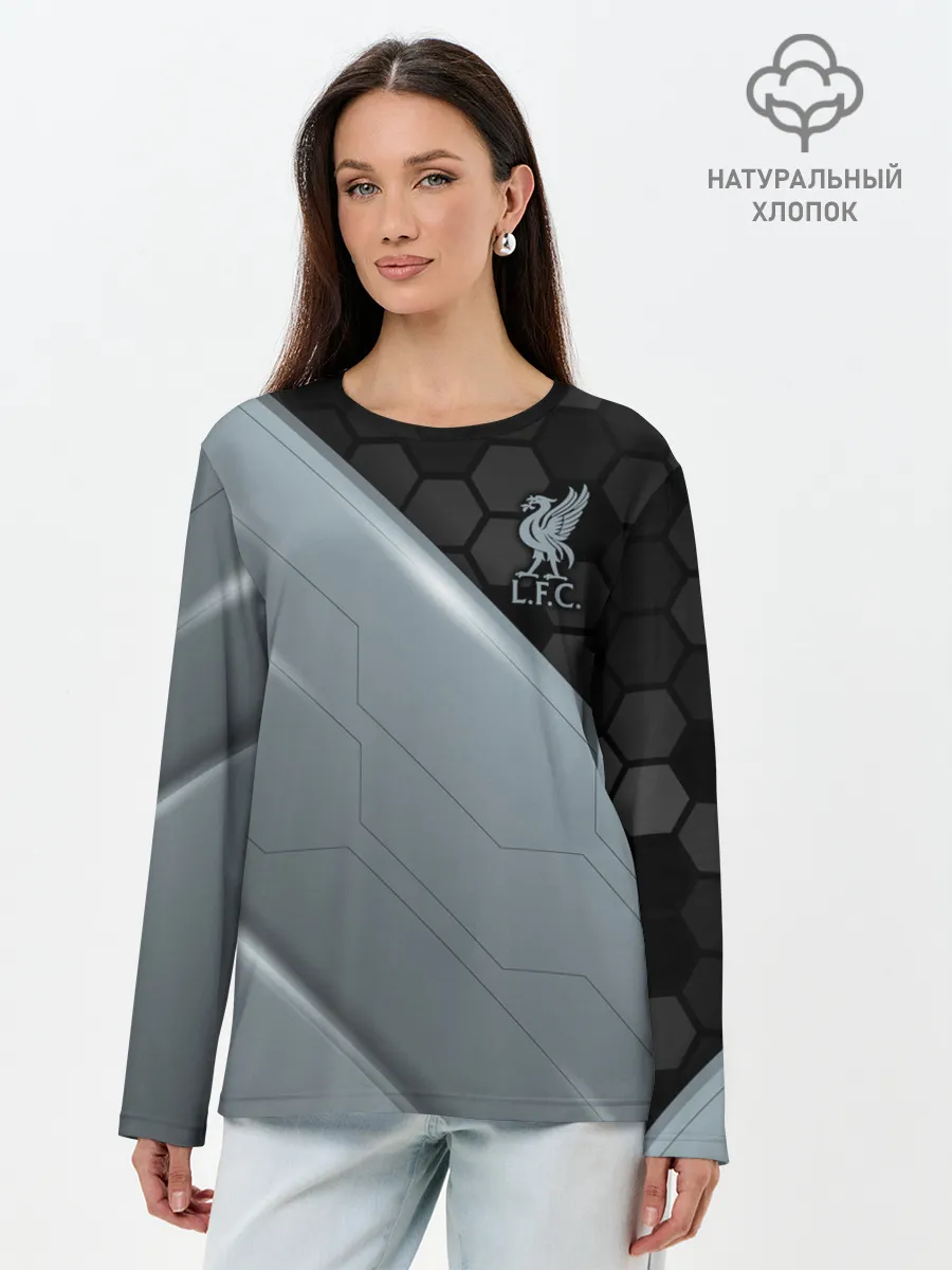 Лонгслив женский. Хлопок / Liverpool F.C.