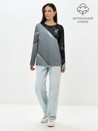 Лонгслив женский. Хлопок / Liverpool F.C.