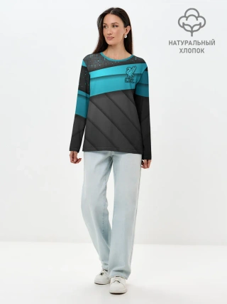 Лонгслив женский. Хлопок / Liverpool F.C.