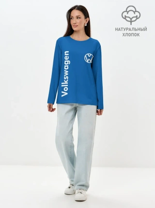Лонгслив женский. Хлопок / Volkswagen.