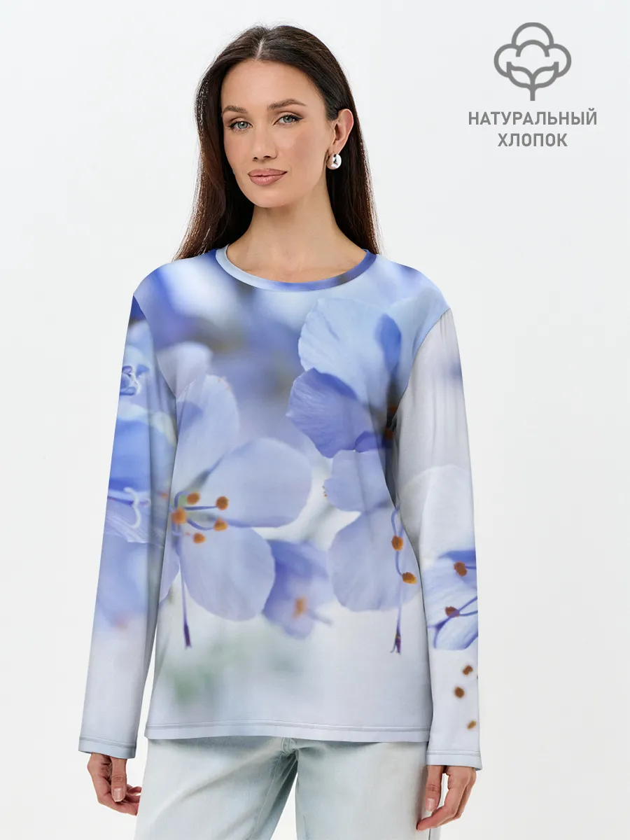 Лонгслив женский. Хлопок / Весна 2020.