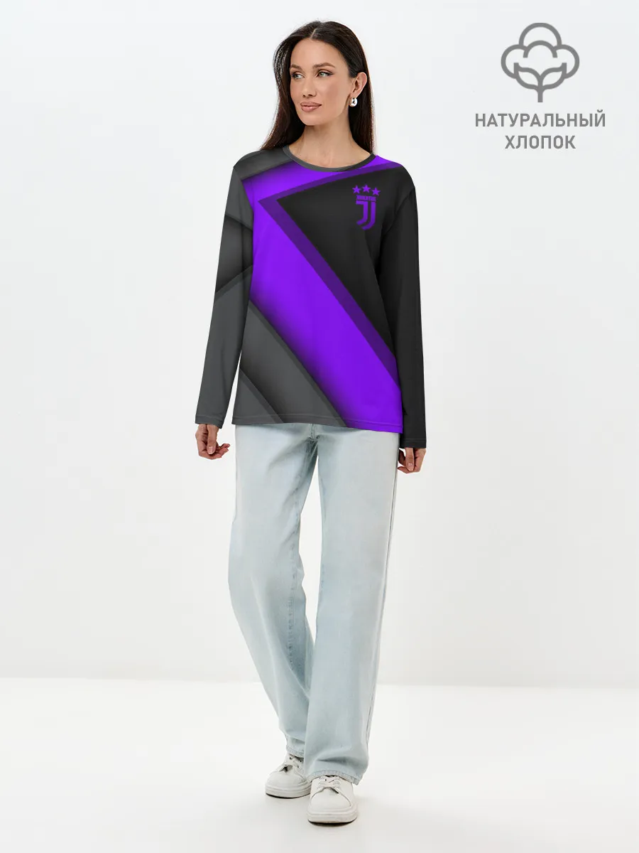 Лонгслив женский. Хлопок / Juventus F.C.
