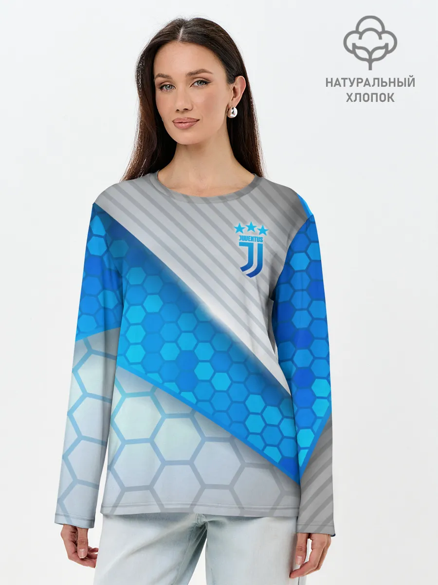Лонгслив женский. Хлопок / Juventus F.C.