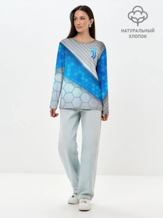 Лонгслив женский. Хлопок / Juventus F.C.