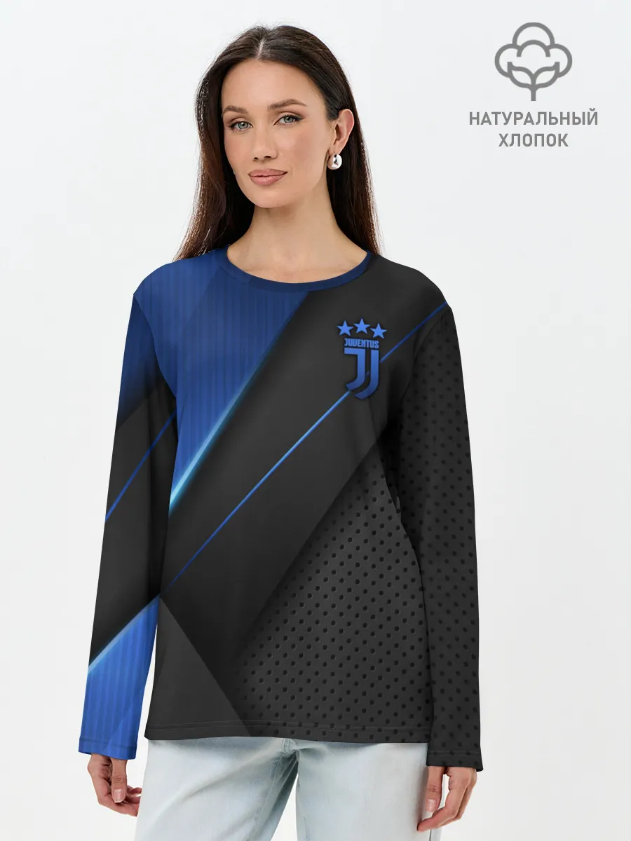 Лонгслив женский. Хлопок / Juventus F.C.