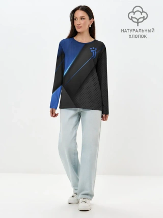 Лонгслив женский. Хлопок / Juventus F.C.