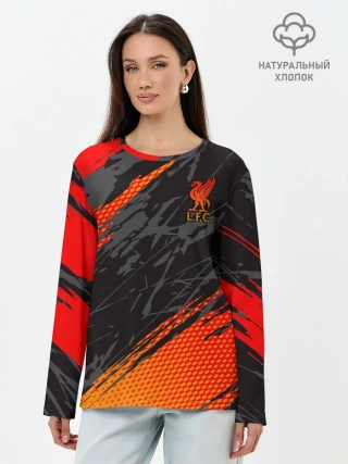 Лонгслив женский. Хлопок / Liverpool F.C.