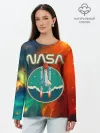 Лонгслив женский. Хлопок / NASA