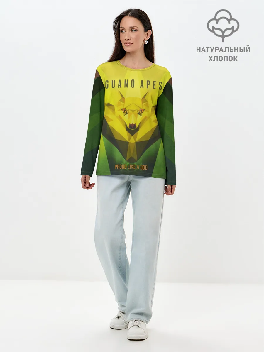 Лонгслив женский. Хлопок / Proud Like a God