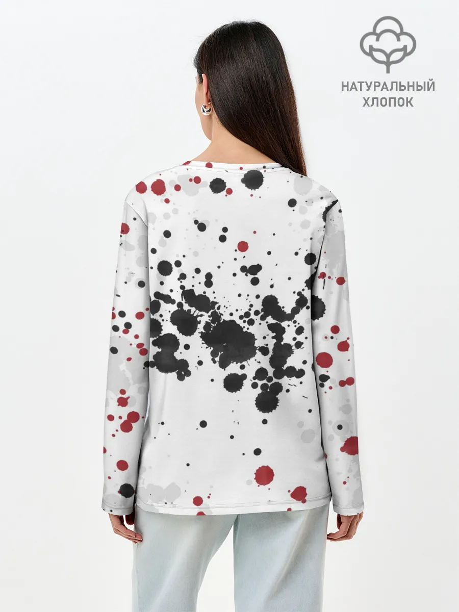 Лонгслив женский. Хлопок / Doom