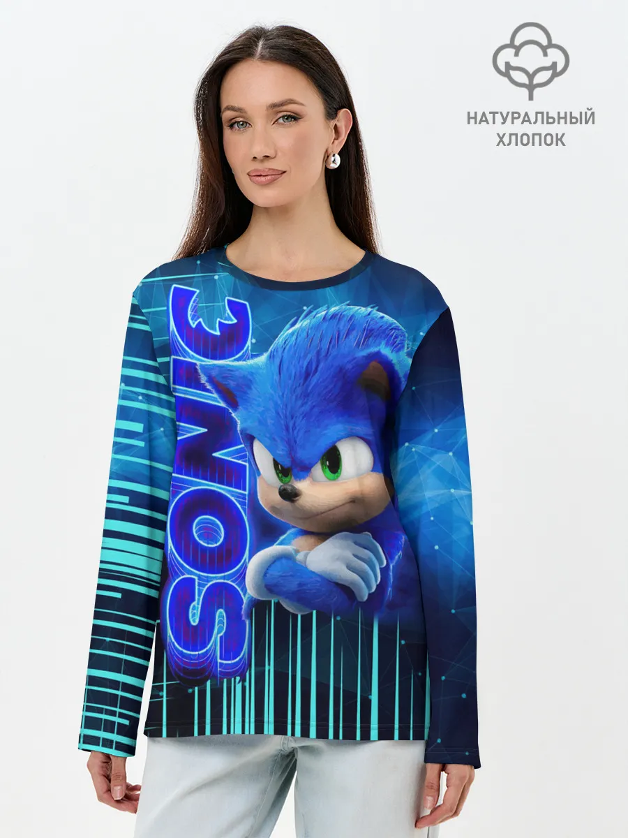 Лонгслив женский. Хлопок / sonik