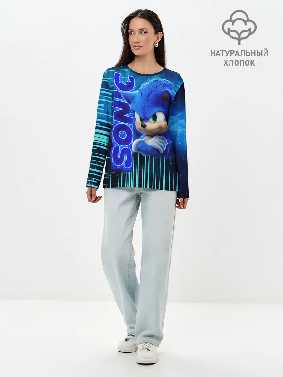 Лонгслив женский. Хлопок / sonik