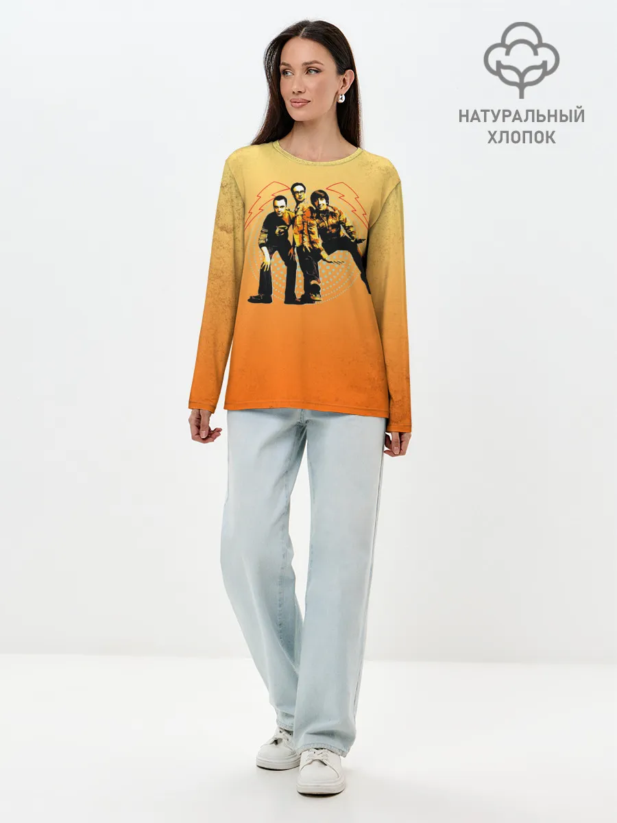 Лонгслив женский. Хлопок / The Big Bang Theory Guys