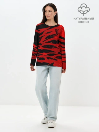 Лонгслив женский. Хлопок / Juventus F.C.