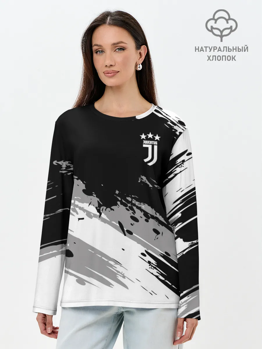 Лонгслив женский. Хлопок / Juventus F.C.