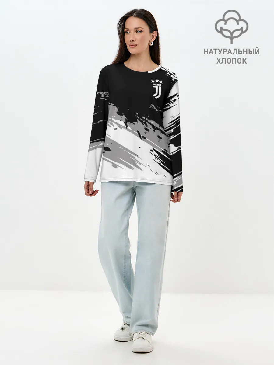 Лонгслив женский. Хлопок / Juventus F.C.