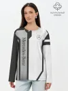 Лонгслив женский. Хлопок / Mercedes Driver team