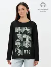 Лонгслив женский. Хлопок / BTS