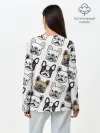 Лонгслив женский. Хлопок / БОСТОН ТЕРЬЕР | BOSTON TERRIER