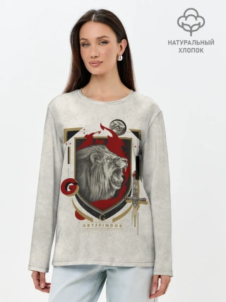 Лонгслив женский. Хлопок / Гарри Поттер