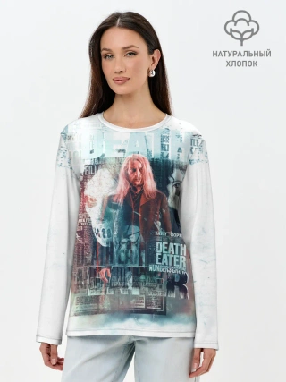 Лонгслив женский. Хлопок / Гарри Поттер