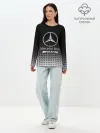 Лонгслив женский. Хлопок / Mercedes-Benz