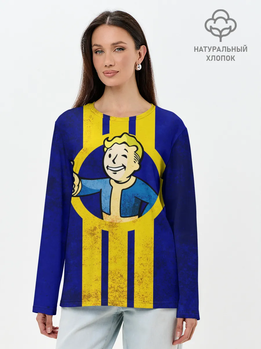 Лонгслив женский. Хлопок / FALLOUT [4]