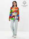 Лонгслив женский. Хлопок / ROBLOX [3]