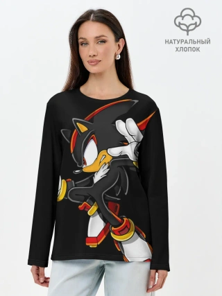 Лонгслив женский. Хлопок / SHADOW