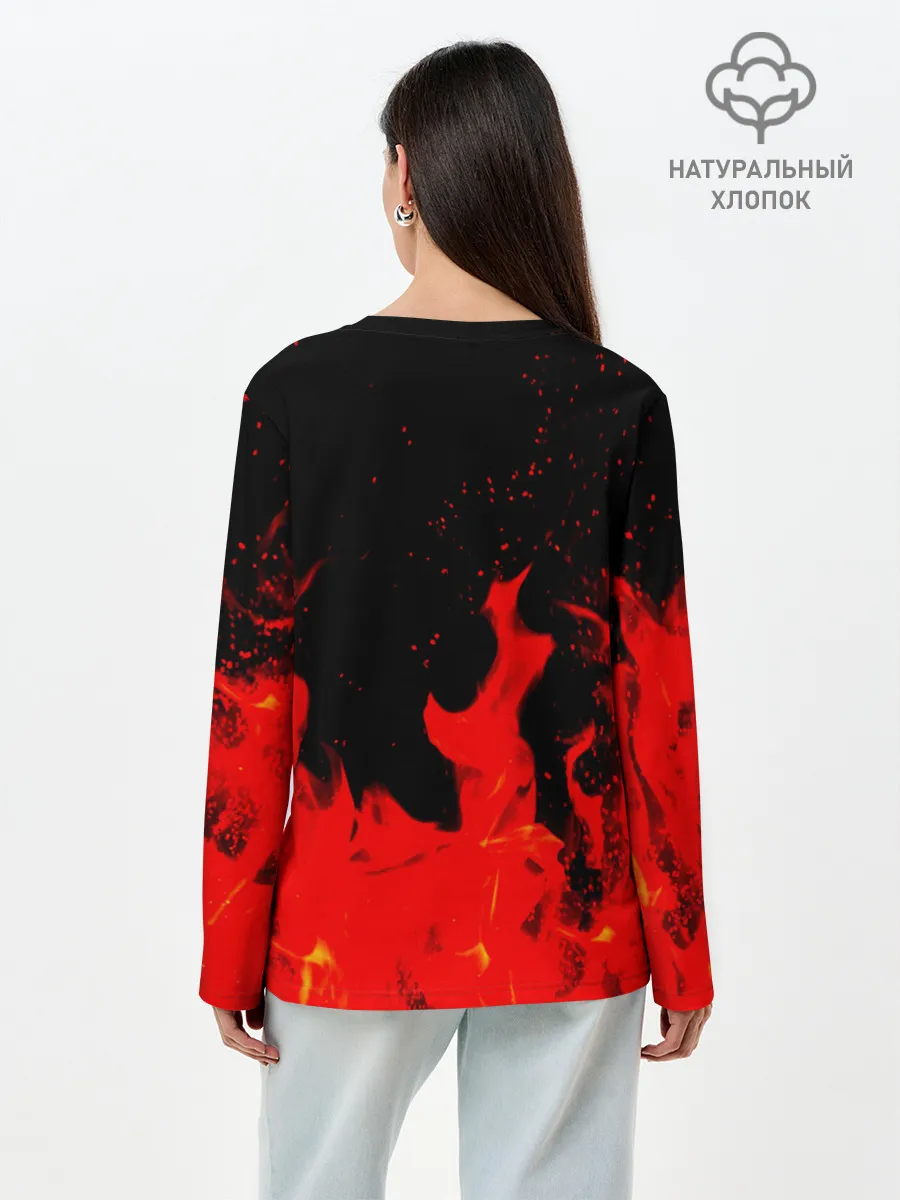 Лонгслив женский. Хлопок / CS:GO