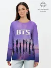 Лонгслив женский. Хлопок / BTS