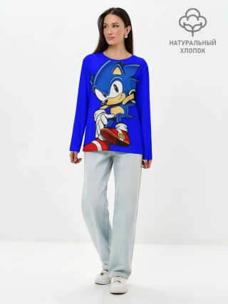 Лонгслив женский. Хлопок / SONIC