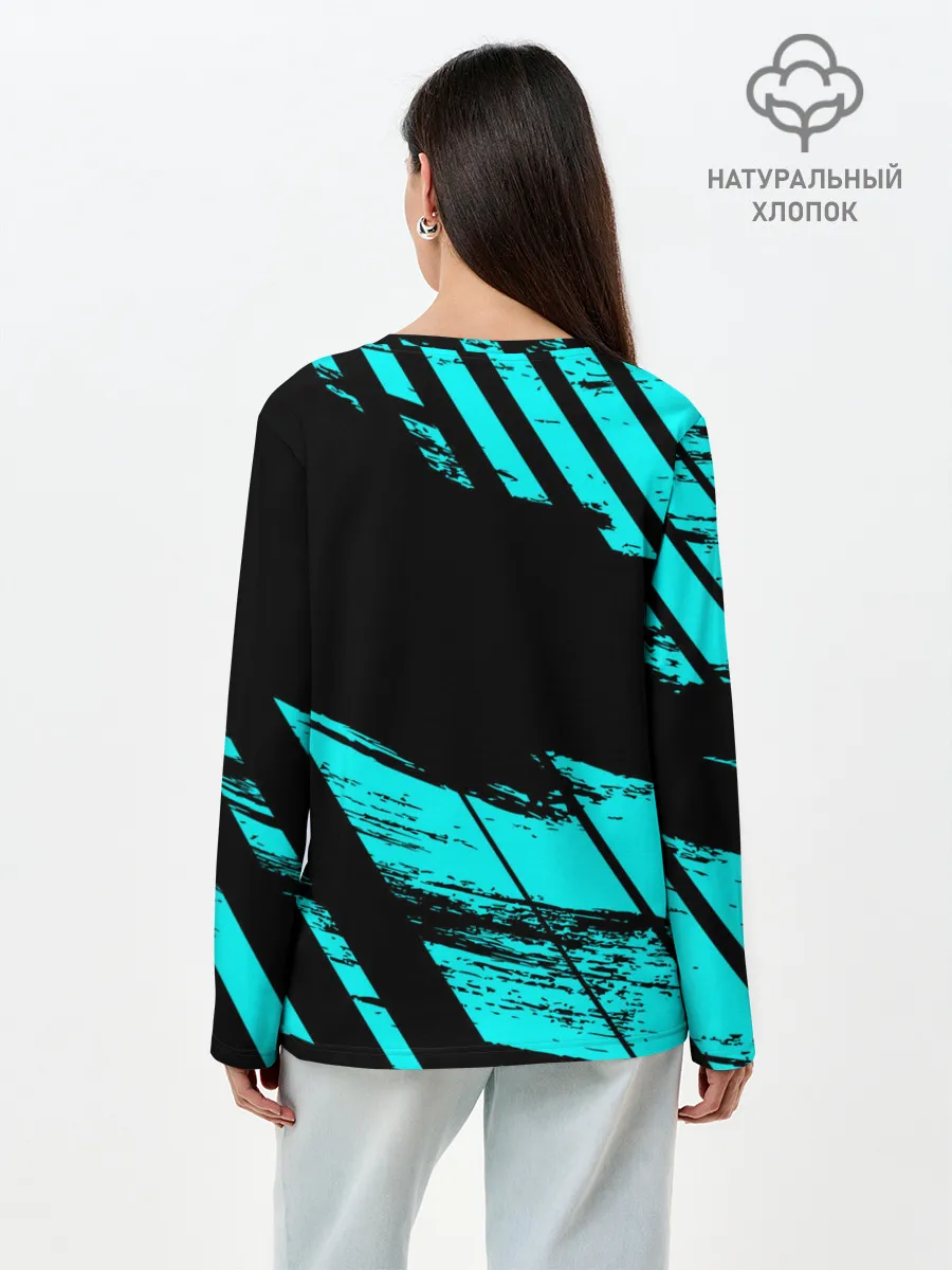 Лонгслив женский. Хлопок / Porsche