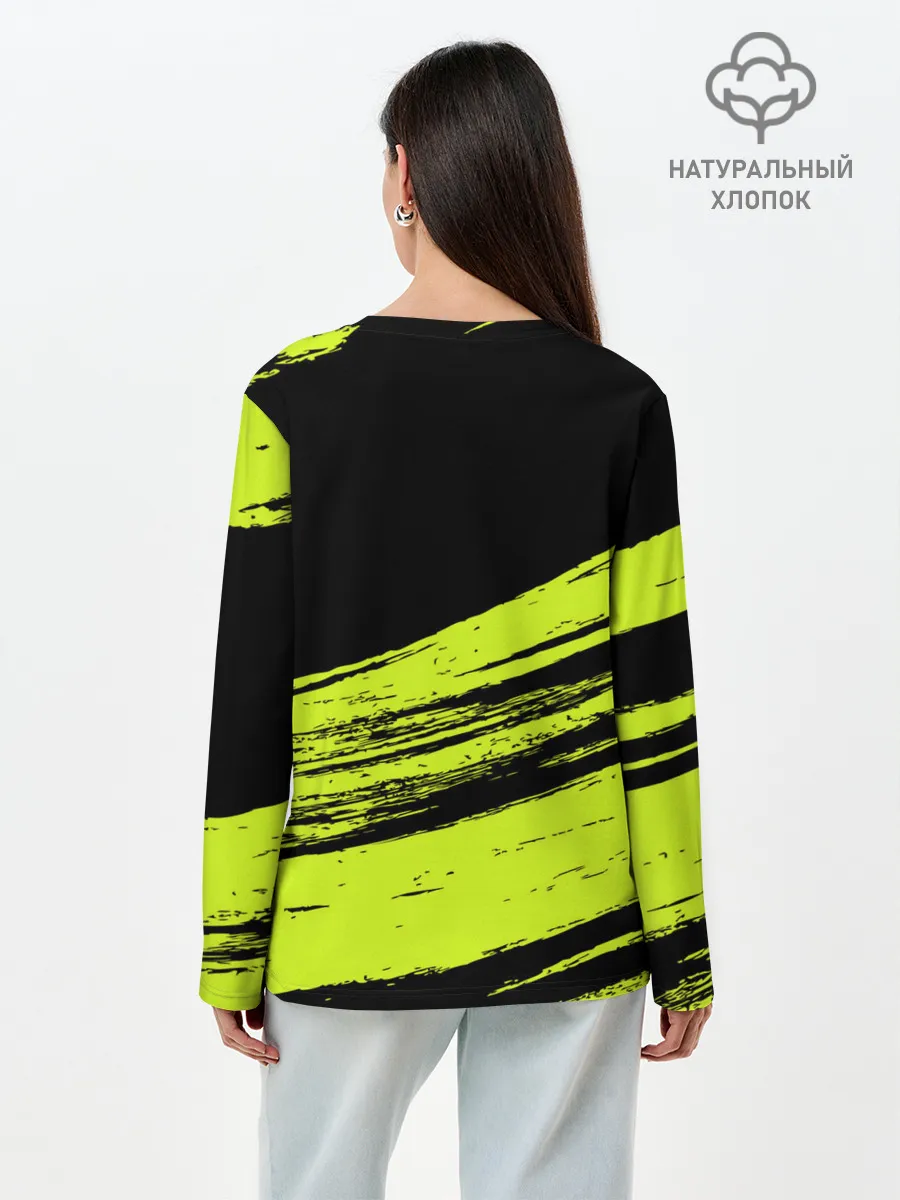 Лонгслив женский. Хлопок / Porsche