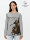 Лонгслив женский. Хлопок / Mount and Blade