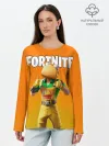 Лонгслив женский. Хлопок / Fortnite [007]