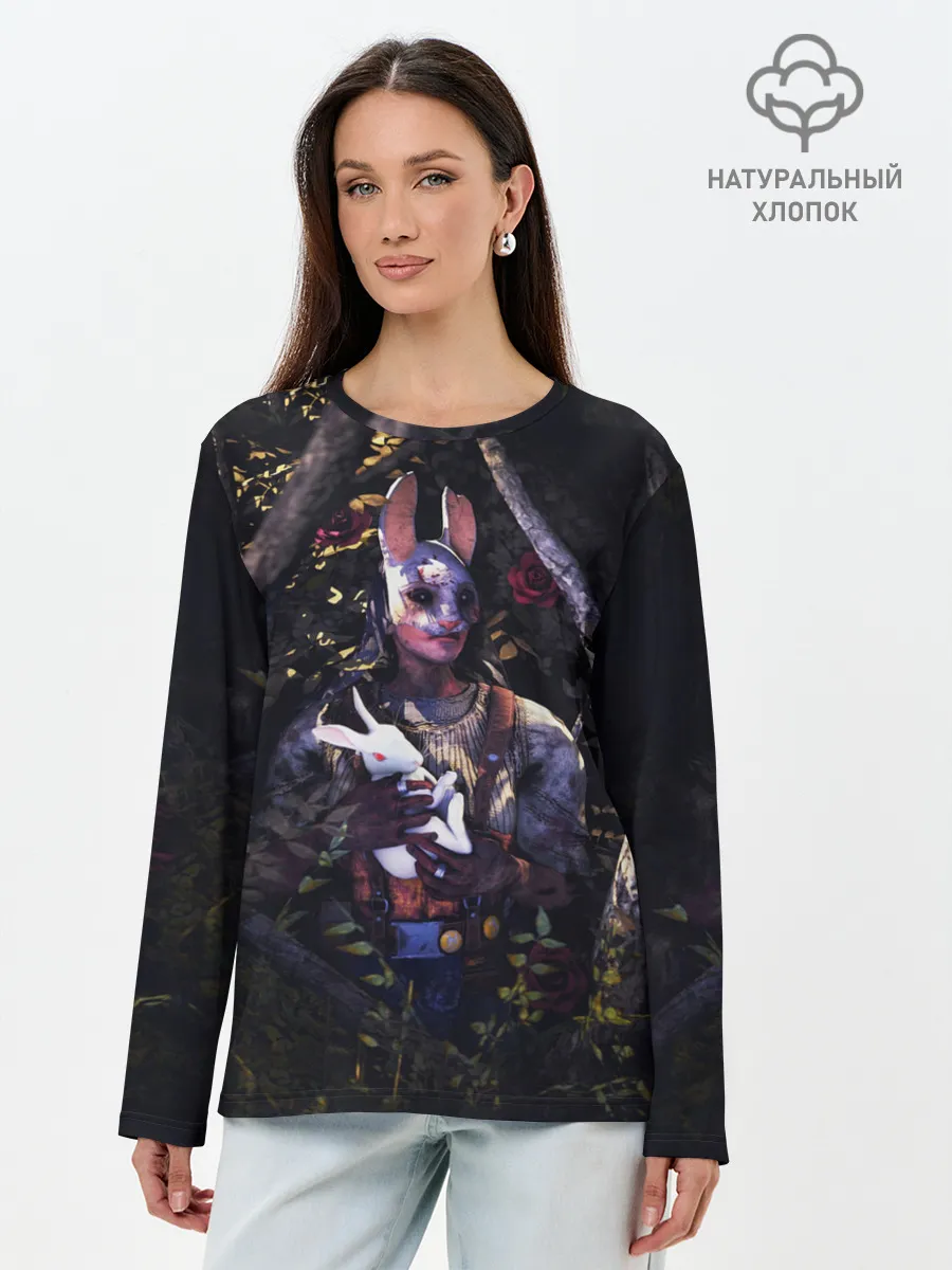 Лонгслив женский. Хлопок / Dead by Daylight