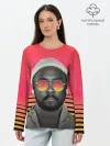 Лонгслив женский. Хлопок / Will.I.Am