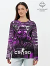 Лонгслив женский. Хлопок / CS:GO