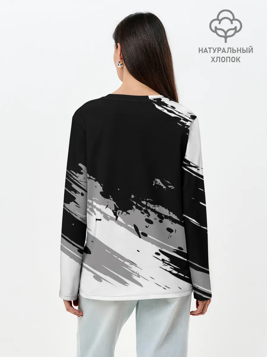 Лонгслив женский. Хлопок / Porsche